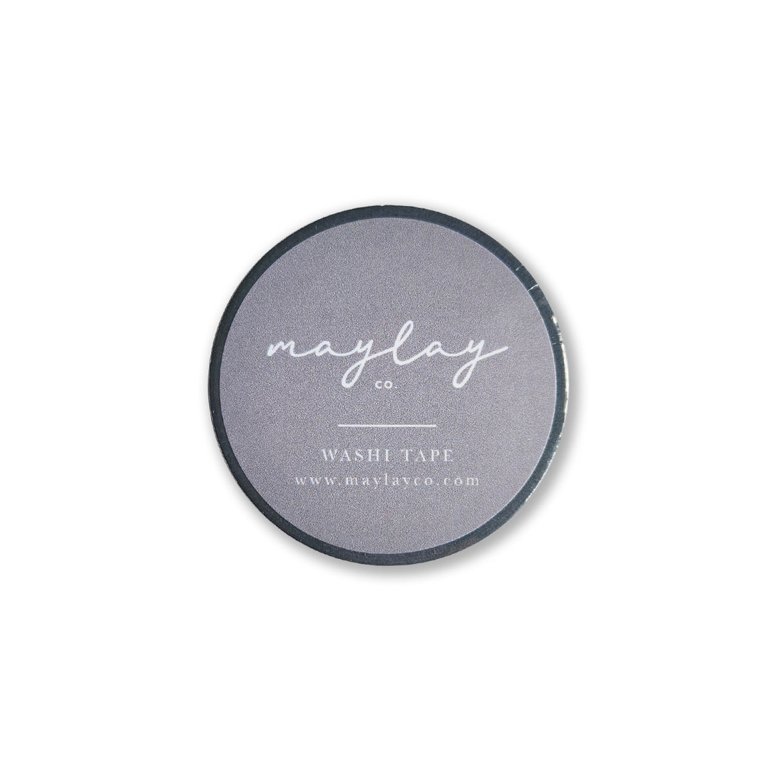 I Am Grateful Washi Tape - Slate Blue