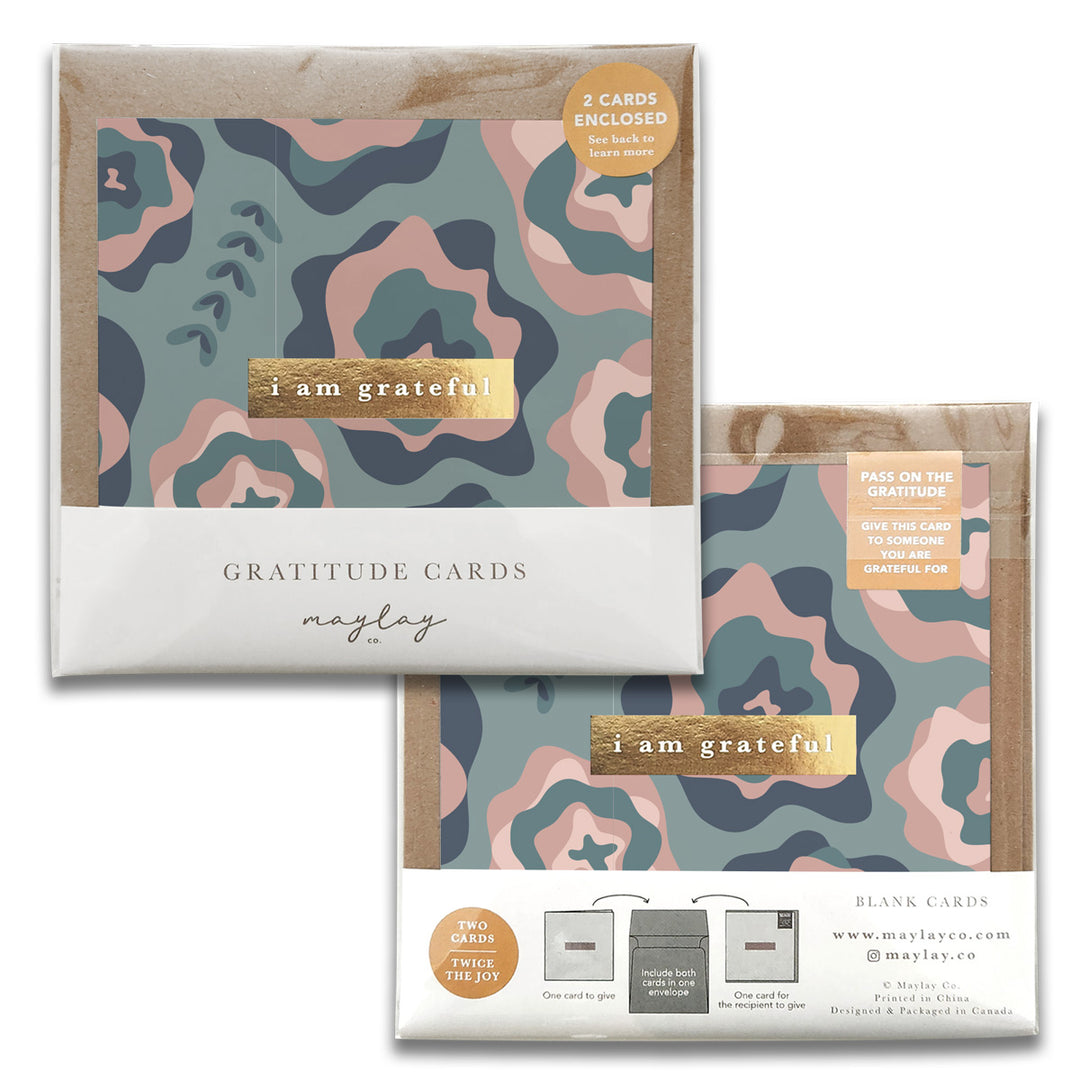 Bouquet Gratitude Greeting Cards