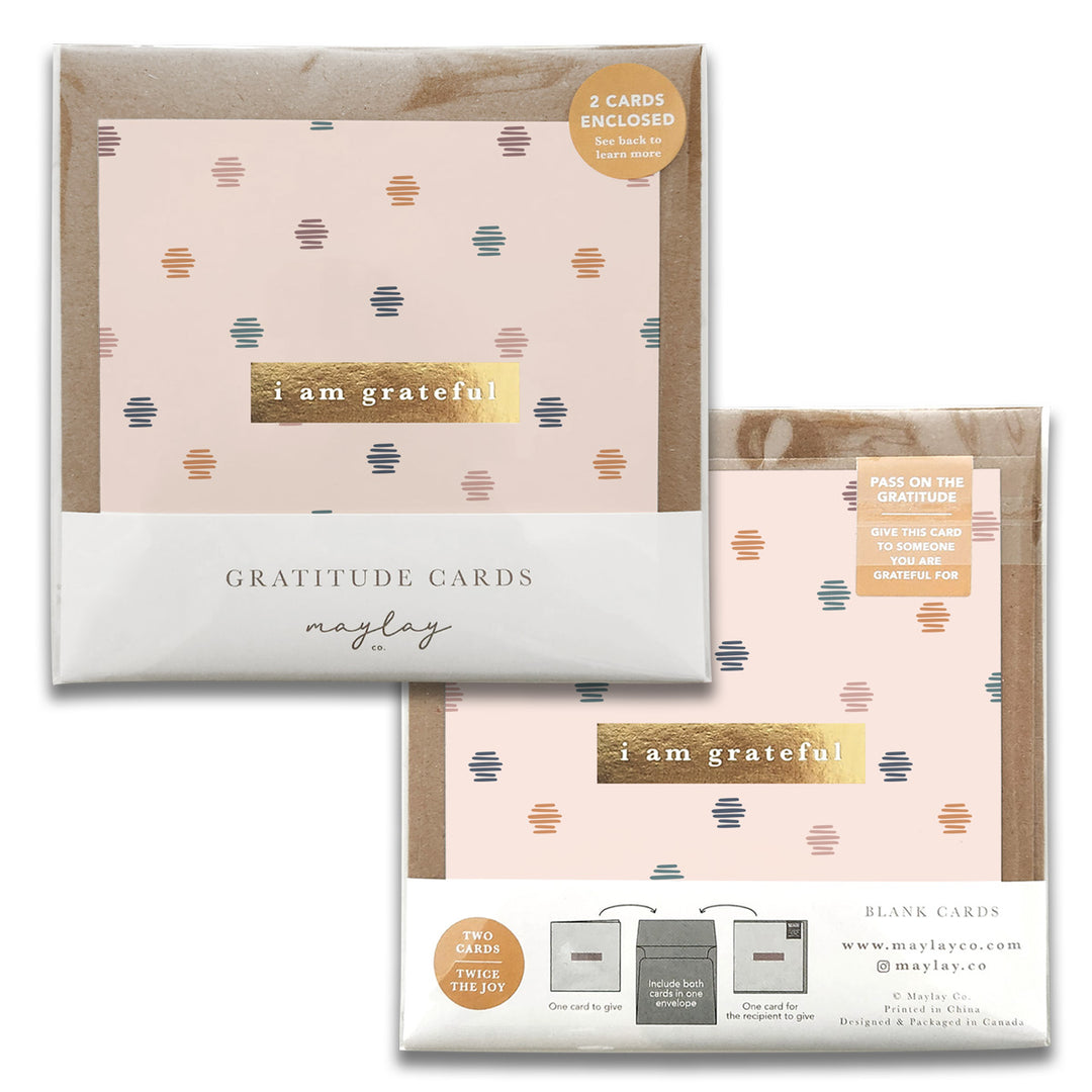 Crafty Dot Gratitude Greeting Cards