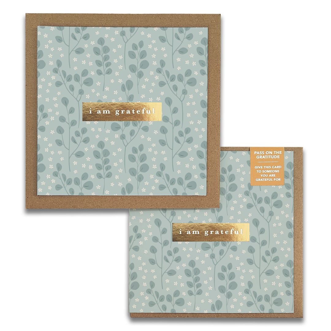 Eucalyptus Gratitude Greeting Cards