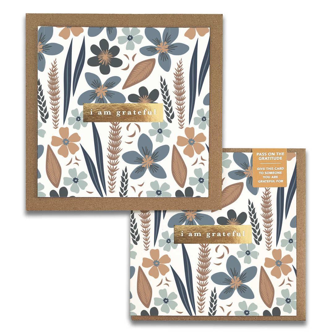 Misty Bloom Gratitude Greeting Cards