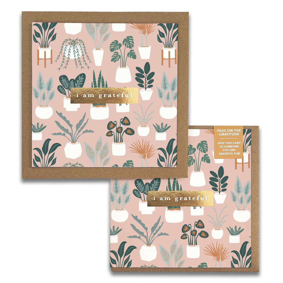 Plant Lover Gratitude Greeting Cards