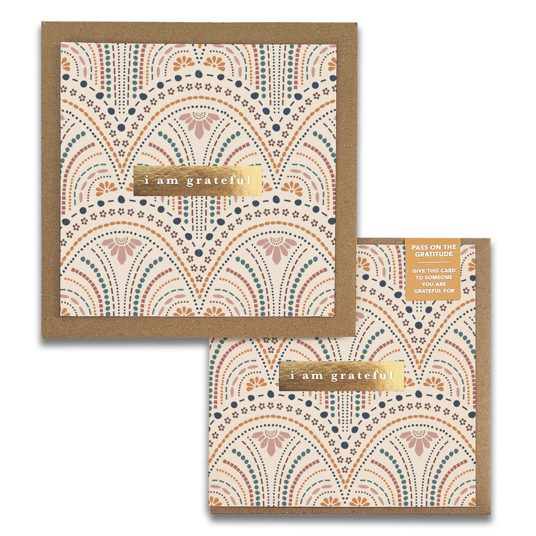 So Delicate Gratitude Greeting Cards