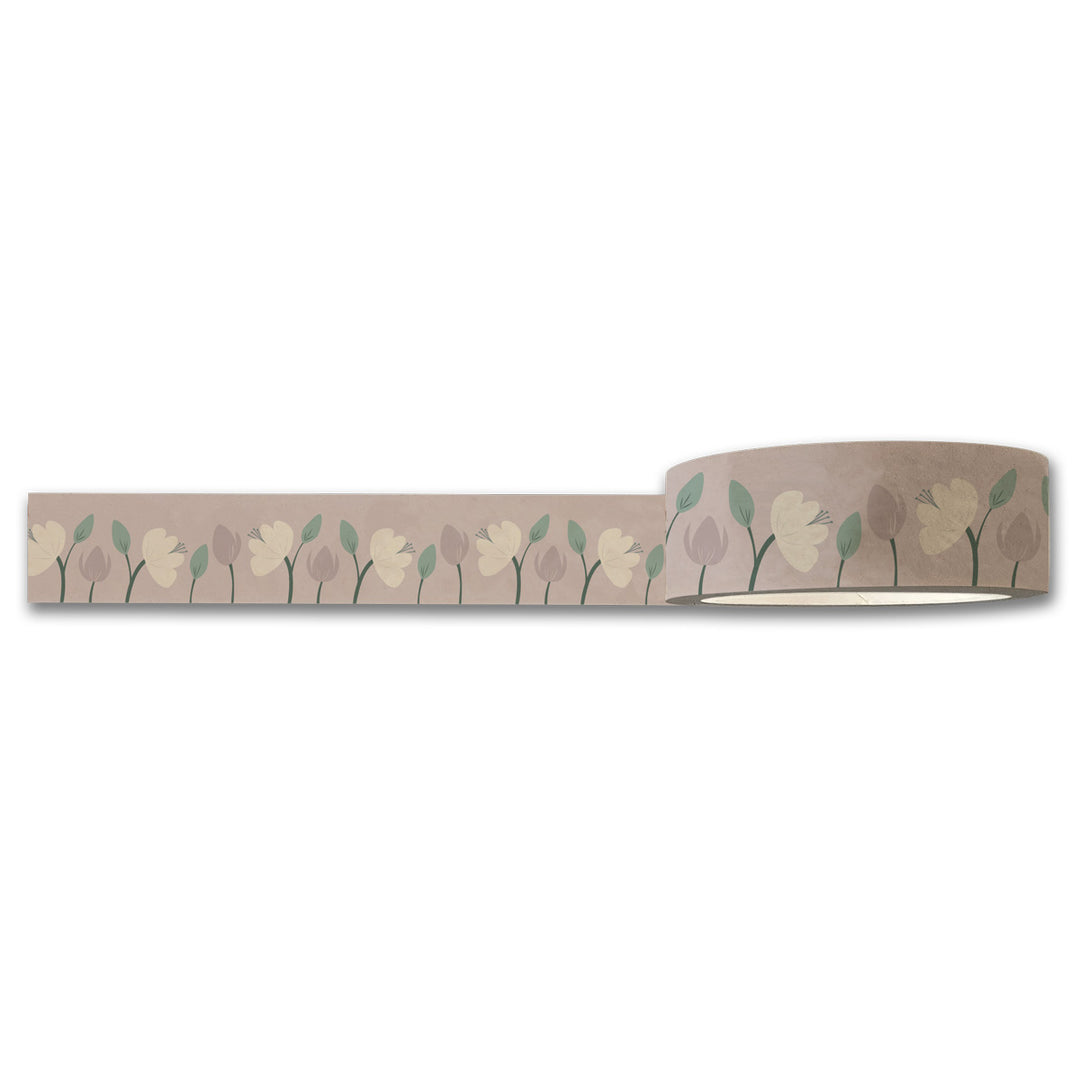 Enchanted Garden (Purple) Floral Washi Tape