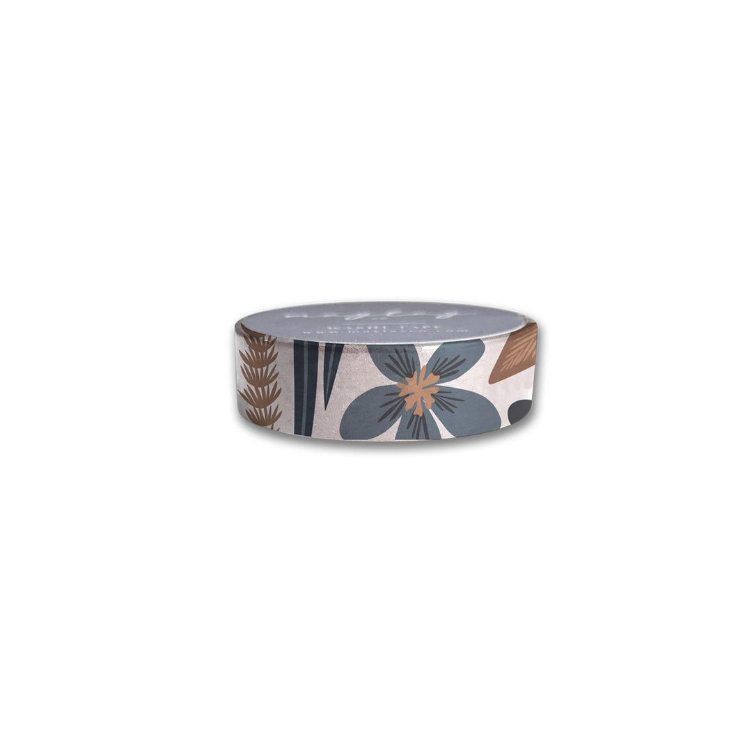 Misty Bloom Floral Washi Tape