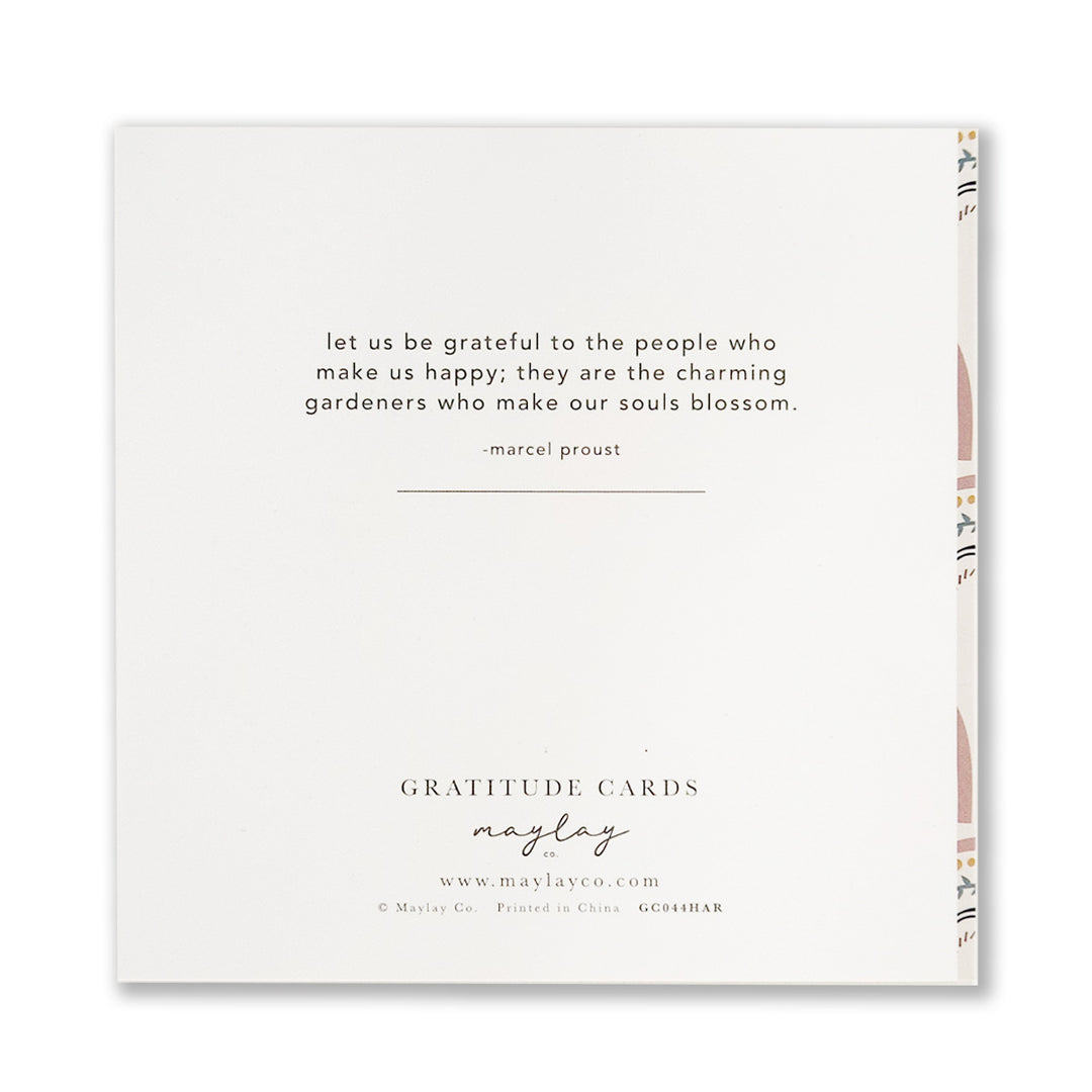 Happy Rainbows Gratitude Greeting Cards