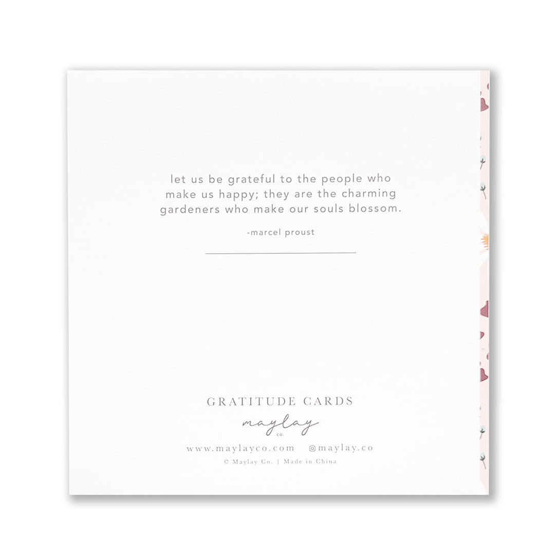 Refreshing Gratitude Greeting Cards