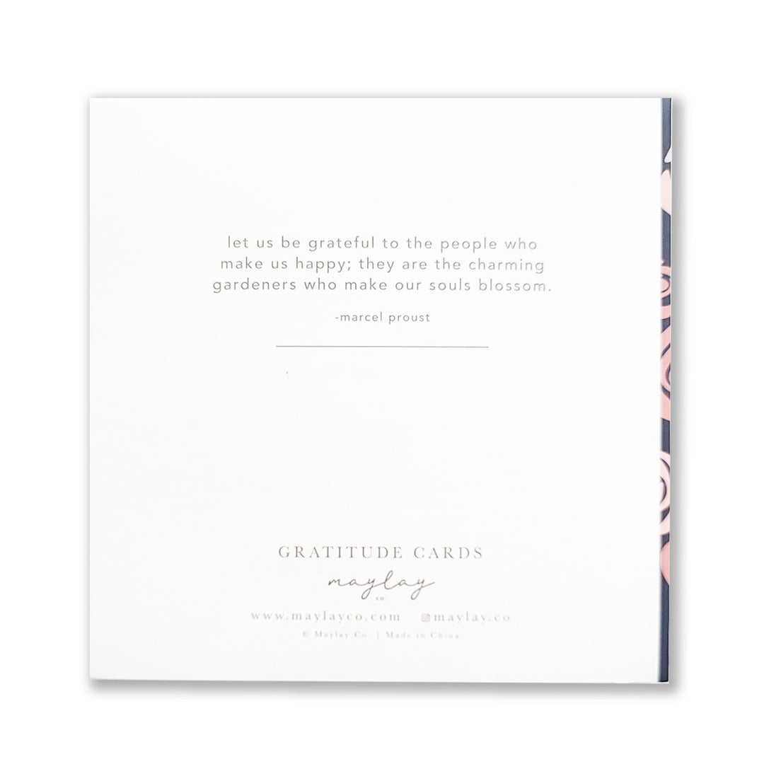 Roses Gratitude Greeting Cards