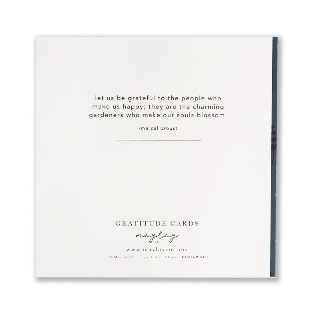 Wildflowers Gratitude Greeting Cards