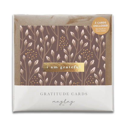 Baby Blooms "I Am Grateful" Gratitude Greeting Cards