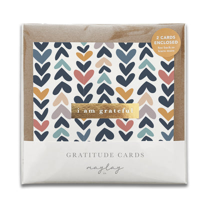 Heartwood "I Am Grateful" Gratitude Greeting Cards
