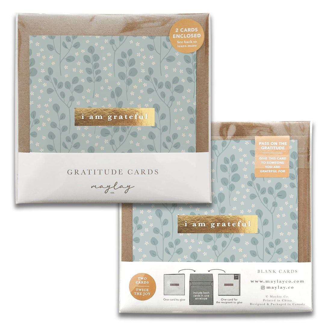 Eucalyptus Gratitude Greeting Cards