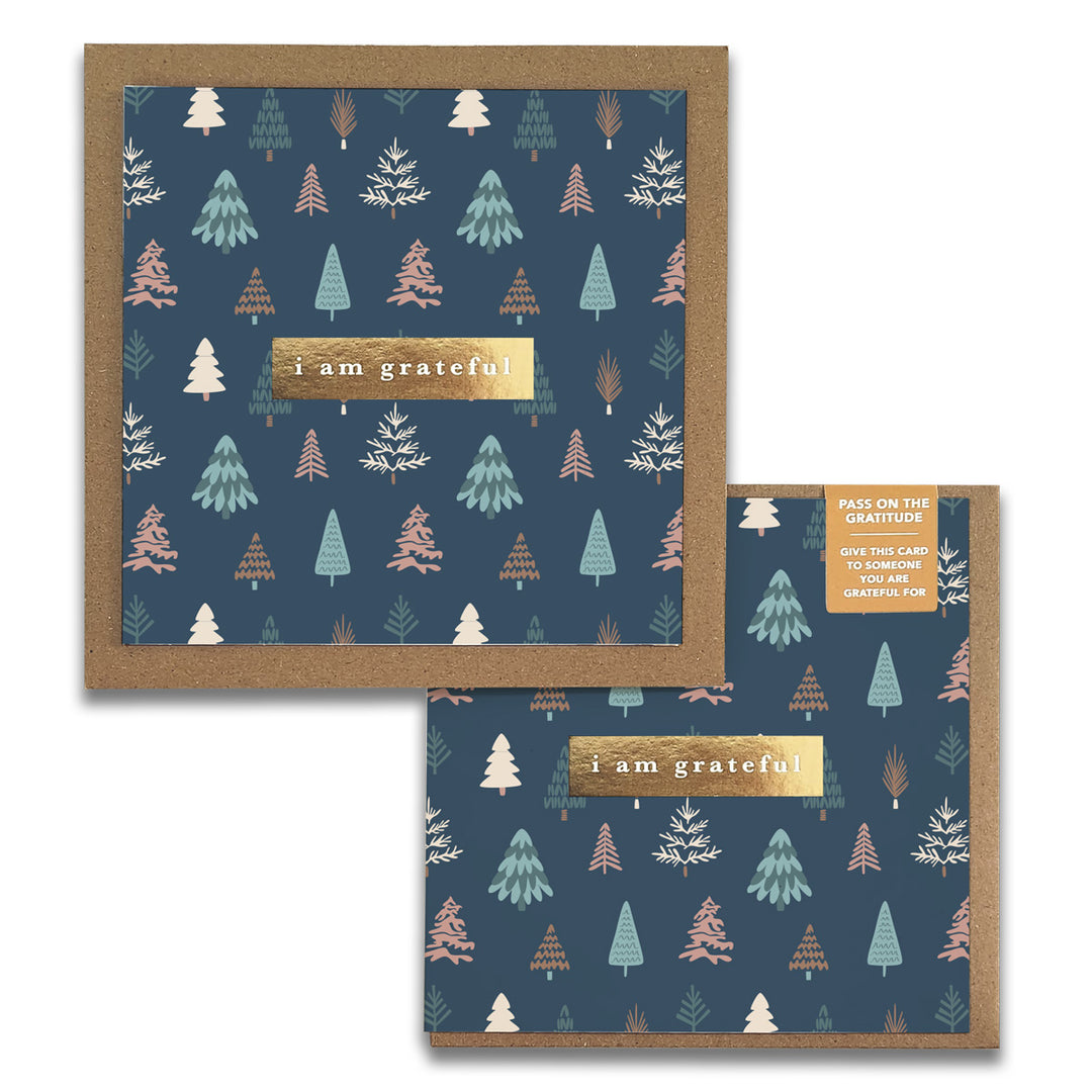 Happy Forest Gratitude Greeting Cards
