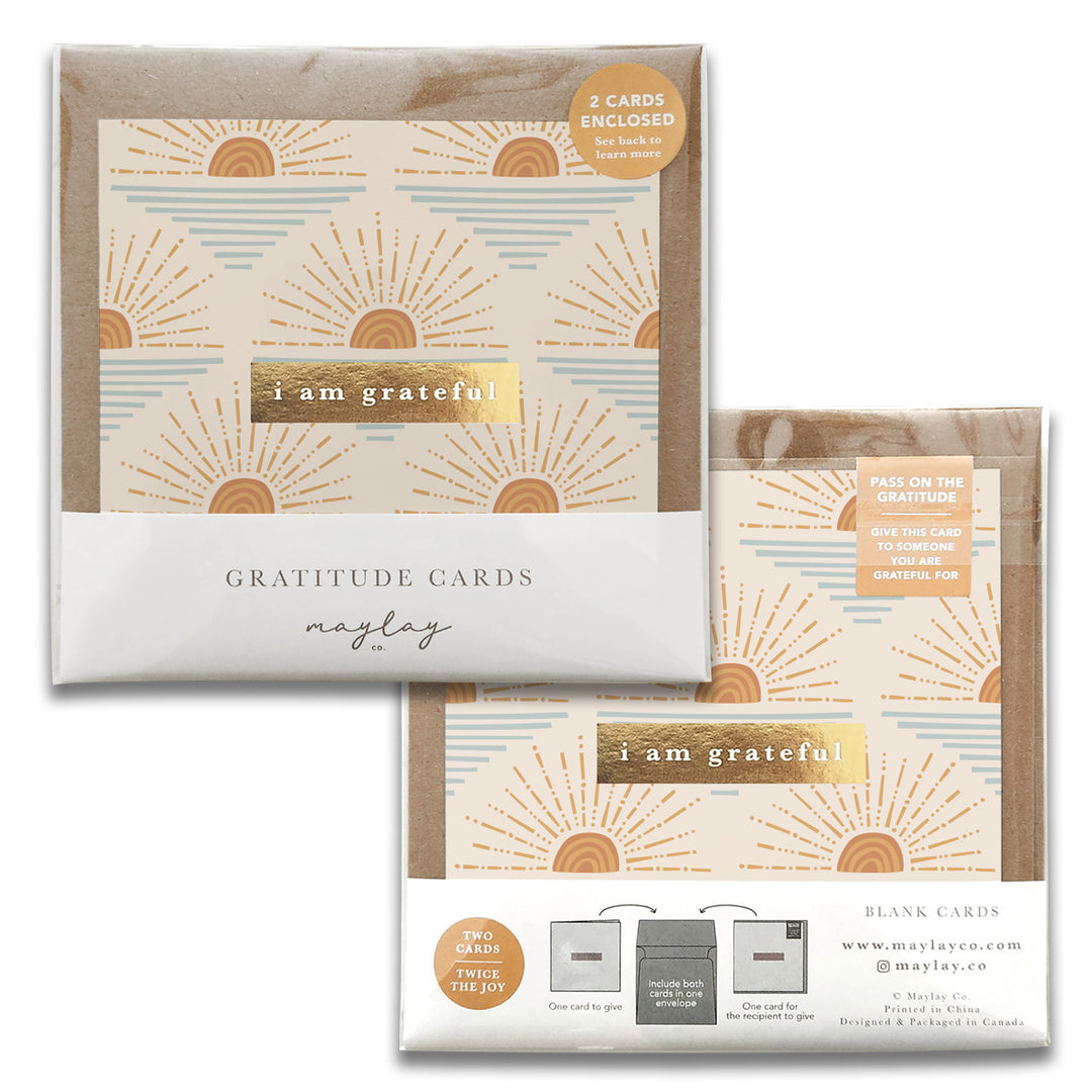 Sunrise Gratitude Greeting Cards