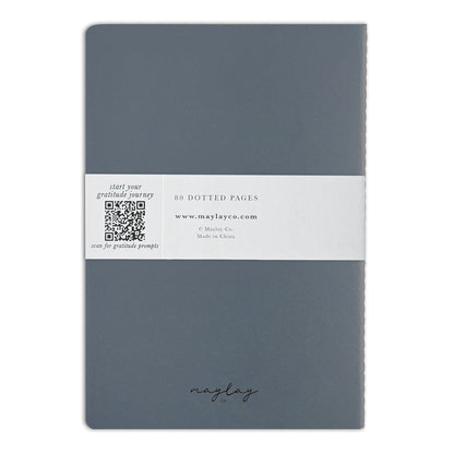 Blue "I Am Grateful" Jotter Notebook (B6)