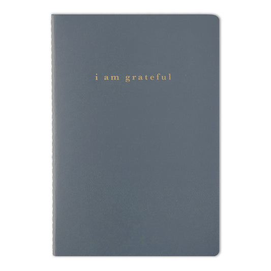 Blue "I Am Grateful" Jotter Notebook (B6)