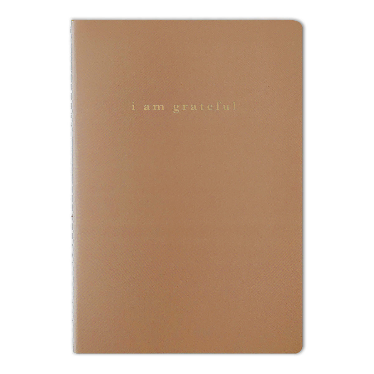 Brown "I Am Grateful" Jotter Notebook (B6)