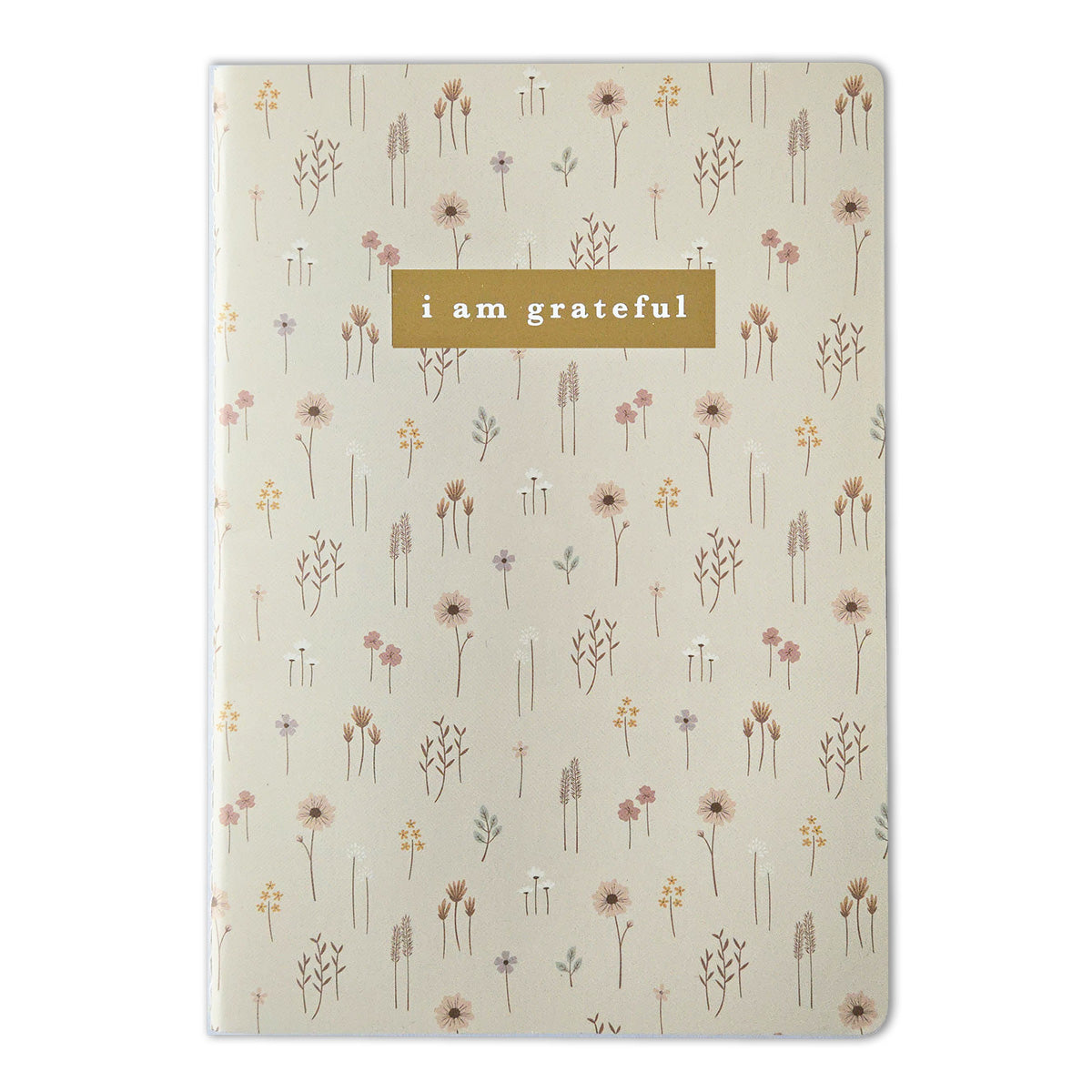 Farmhouse Floral "I Am Grateful" Jotter Notebook (B6)