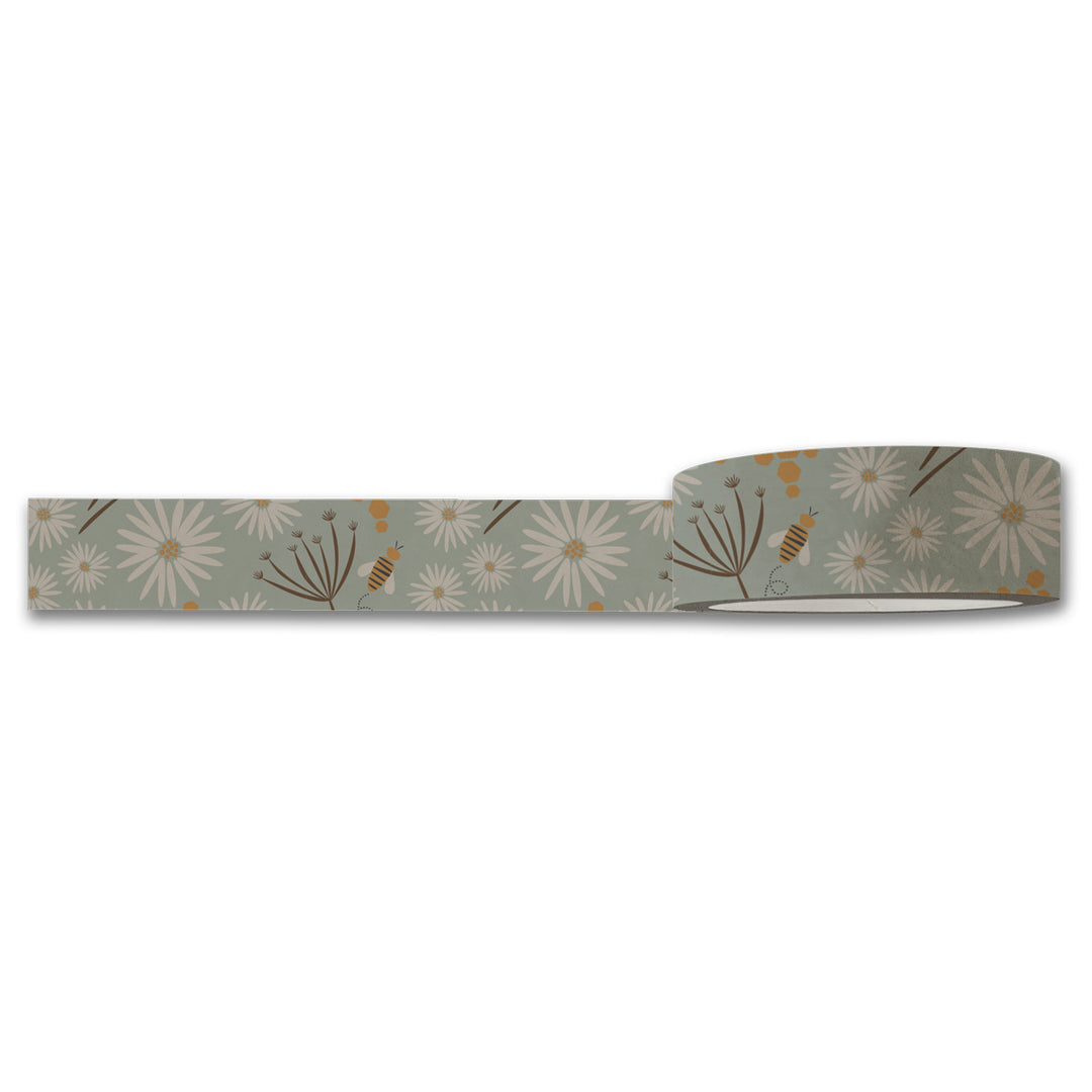 Bees Floral Washi Tape